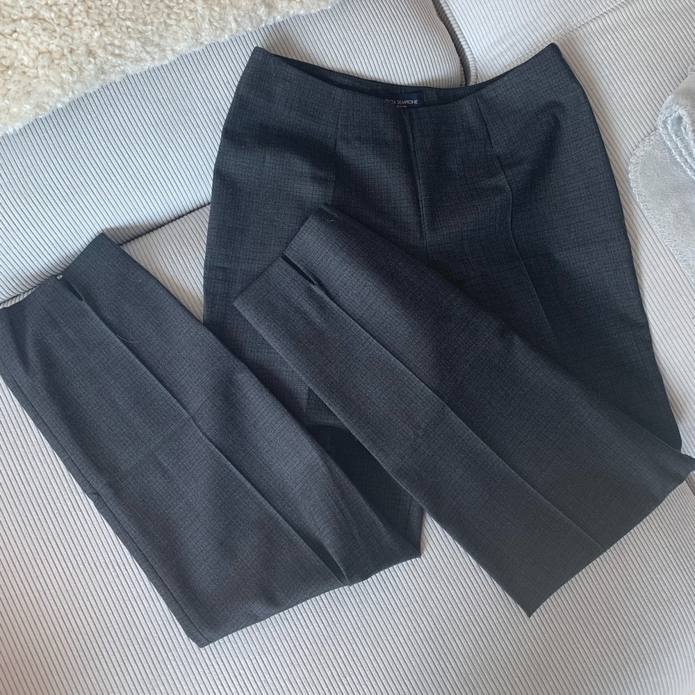 Piazza Sempione Monia Wool Trouser - Made in Italy